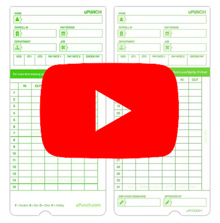 [VIDEO] How to read a uPunch time card